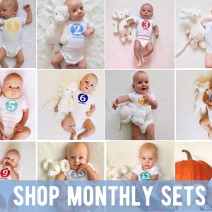 Monthly Bodysuit Sets